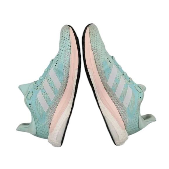 Adidas Shoes Women 6 Athletic Sneaker Running Solar Glide 3 Active Comfort Blue - Picture 14 of 15